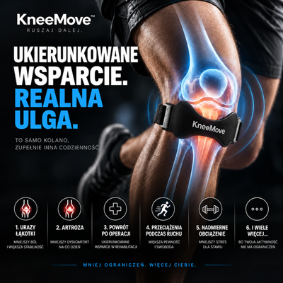 KneeMove™ – Pasek Stabilizujący Kolano
